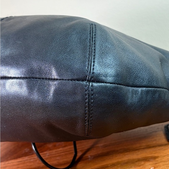 Coach Soho Small Hobo Shoulder Purse Black Leather 11837 - Picture 14 of 16